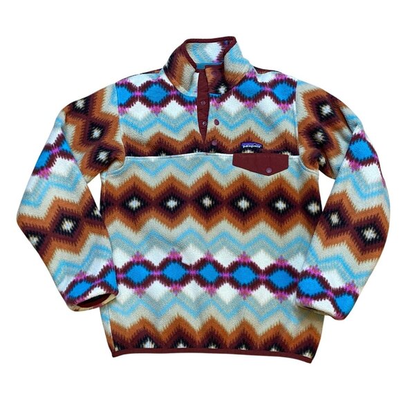Patagonia Jackets & Blazers - Patagonia Women's Synchilla Fleece Pullover Aztec Pattern S